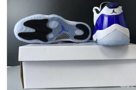 11 White Retro Air Jordan Concord Low AH7860-100 AH7860-100 0606